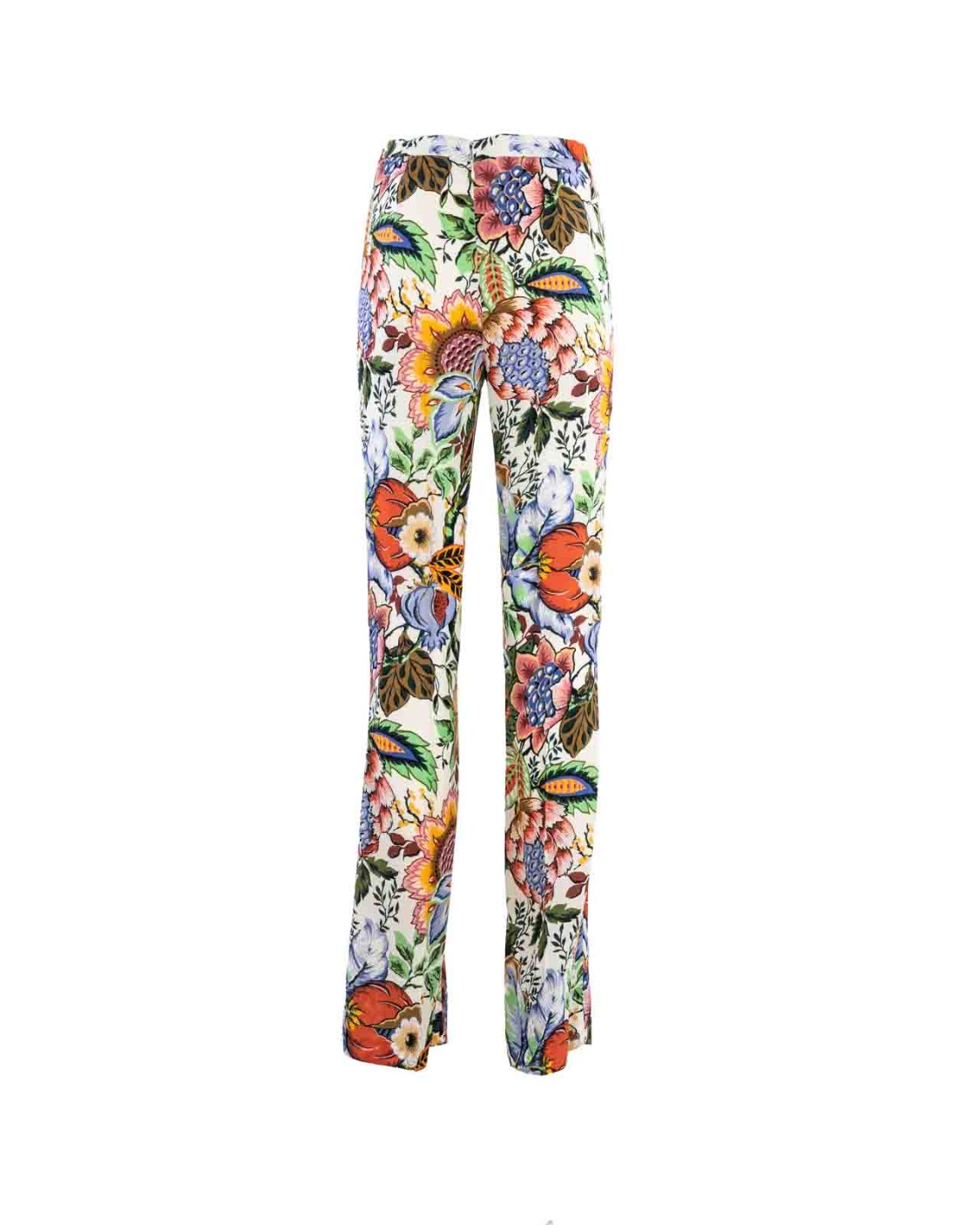 shop ETRO Saldi Pantalone: Etro pantaloni bouquet multicolori.
Pantaloni palazzo dalla linea slim con piega stirata.
Realizzato in sablé stretch con stampa d'ispirazione bouquet multicolor all over.
97% viscosa, 3% elastan.
Vestibilità slim.
Vita alta.
Chiusura cerniera sul retro.
Fabbricato in Italia.. WREA0006 99SPD52-X0800 number 1961051